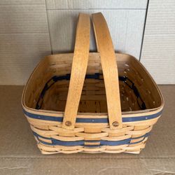 Longaberger basket with 2 handles