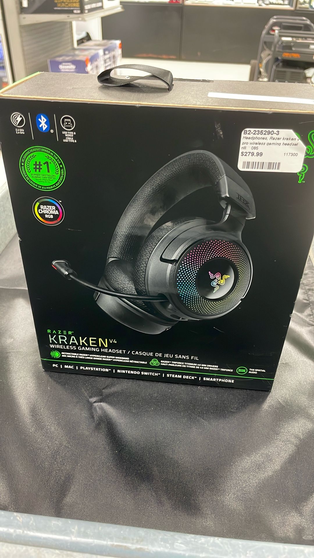 RAZER KRAKEN V4 WIRELESS GAMING HEADSET