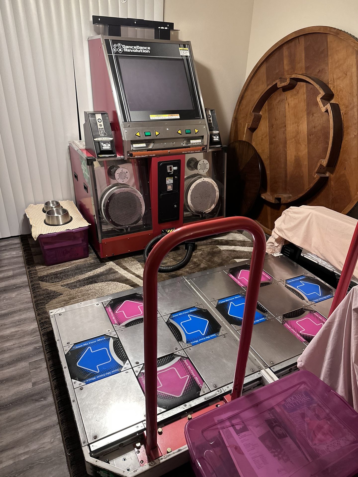 Dance Dance Revolution Arcade Cabinet