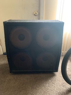 4x12 Cabinet Unknown speakers