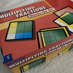 Lakeshore Multiplying Fractions Hands On Teaching Kit