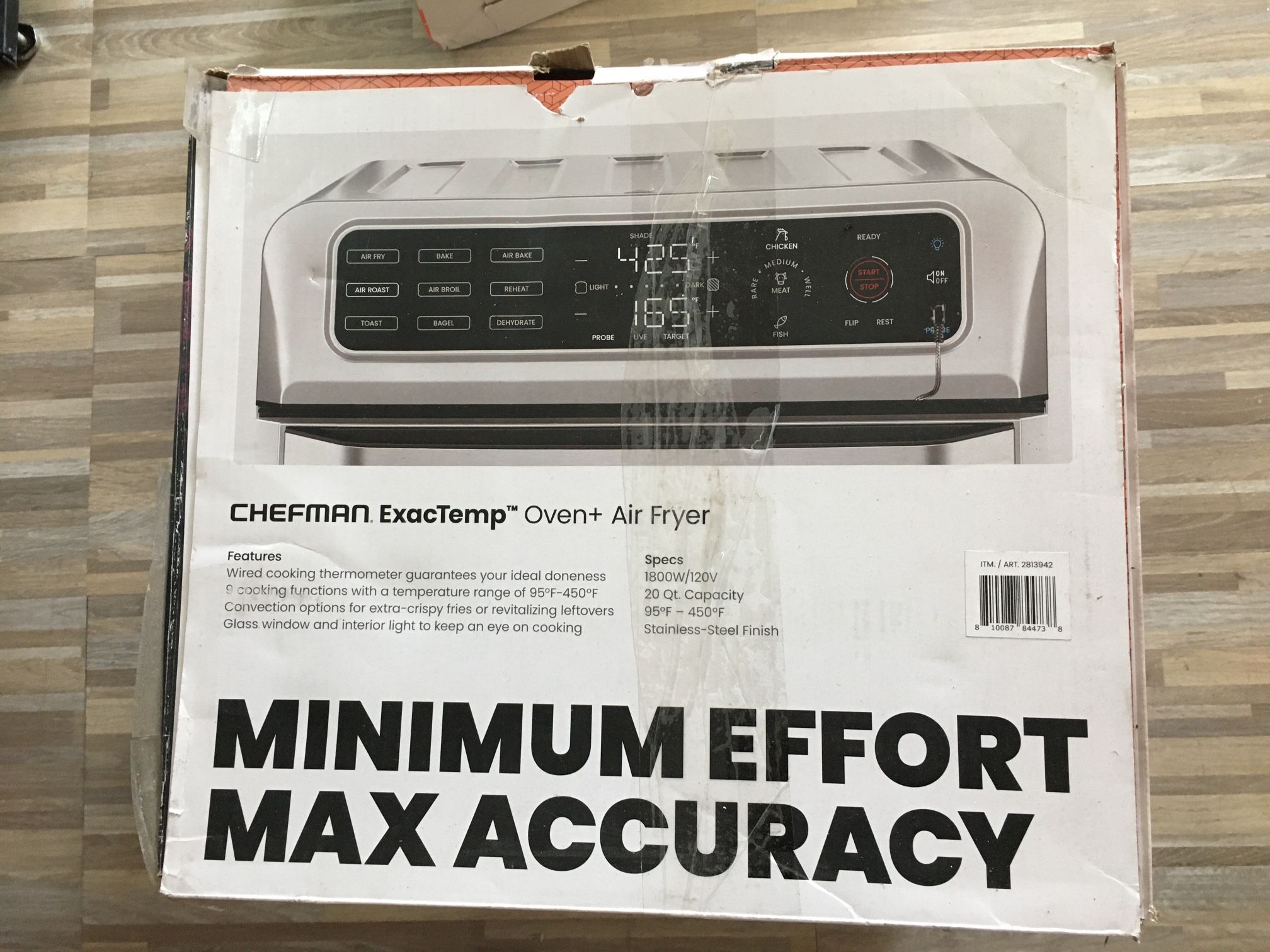 Chefman ExacTemp Oven + Air Fryer 