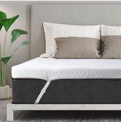 TWIN 3”Gel Memory Foam Mattress Topper Twin Size High Density Cooling Pad -Washable Cover $50 Firm