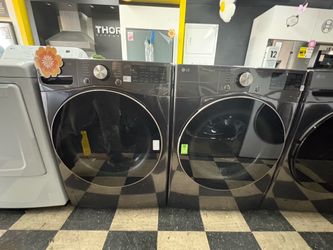 LG ThinQ washer and dryer