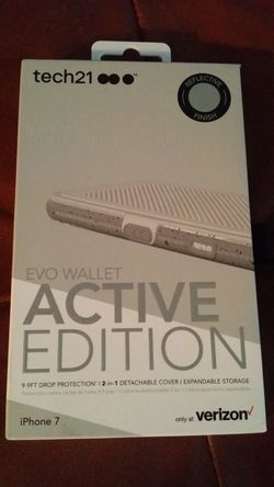 New tech21 wallet case for iphone 7 (not plus)
