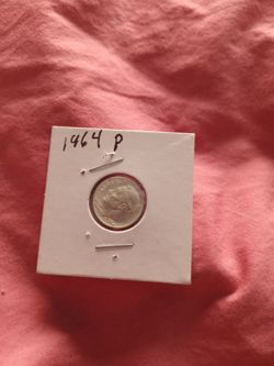 1964-P Roosevelt Silver Dime