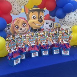 Paw Patrol Centerpieces