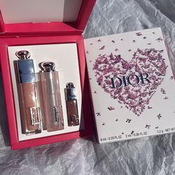 Dior gift set limited edition lipstick set labiales regalos mujer, Retail $140 brand new