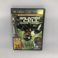 Splinter Cell Chaos Theory Microsoft Xbox Video Game