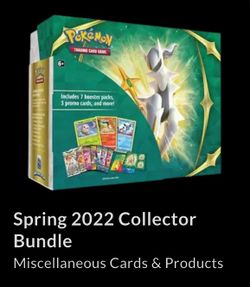 Pokémon Spring 2022 Collector Bundle