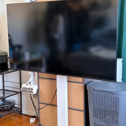 55inch LG QNED TV with floor stand
