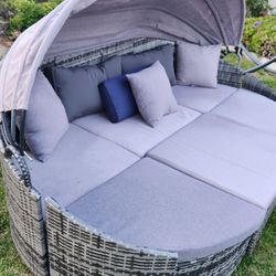 Outdoor Patio Daybed Lounge 