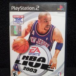 NBA Live 2003 PS2