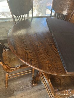 Table and chairs