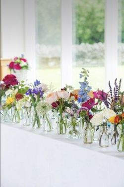 6 Flower Vases