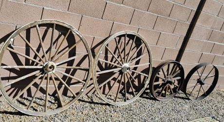 Antique Wagon Wheels