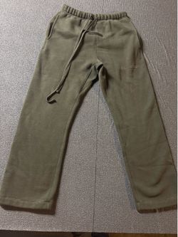 Fear of God Essentials Sweatpants Rubber Label, Drawstring"Off Black", Size XXS