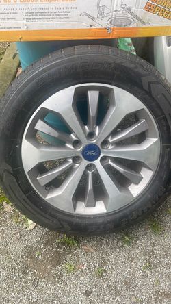 F150 rim and tires