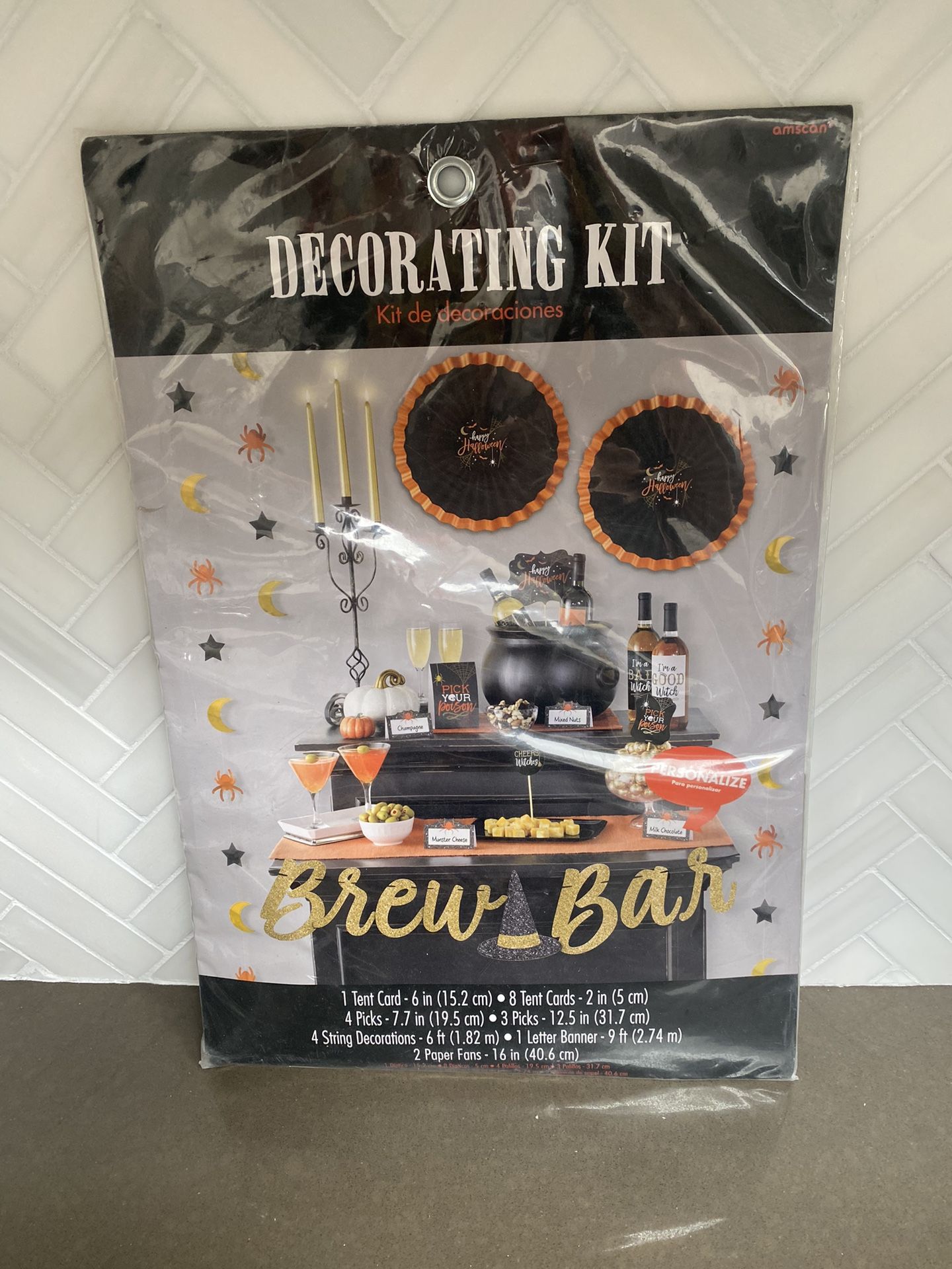 Decorating Kit Brew- Bar Halloween Decor