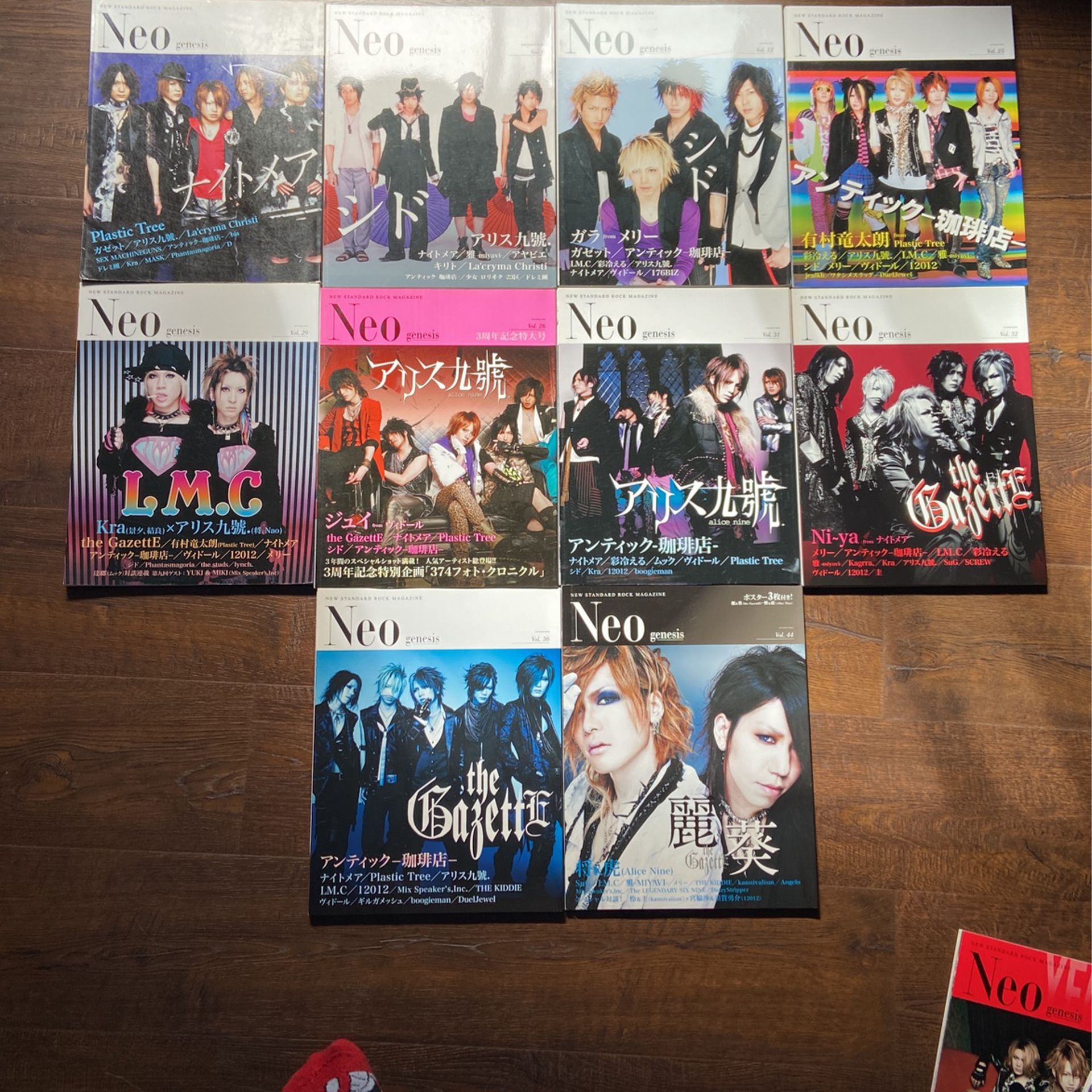 Neo Genesis Magazines 