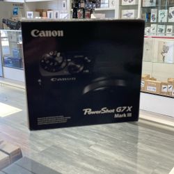 Canon PowerShot G7X Mark III