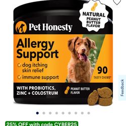Pet Honesty Allergy Support 