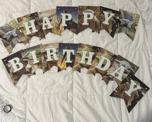 Yoda Birthday Party Decorations