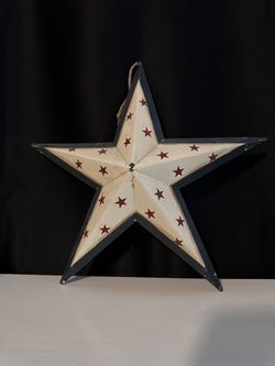 Primitive Star Hanging Sign