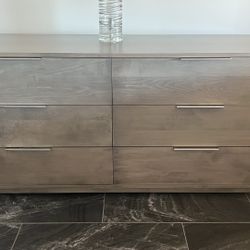 Gat Creek Bedroom Set - Flannel Maple; Queen Size Bed