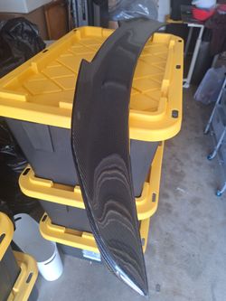 B m w carbon fiber spoiler