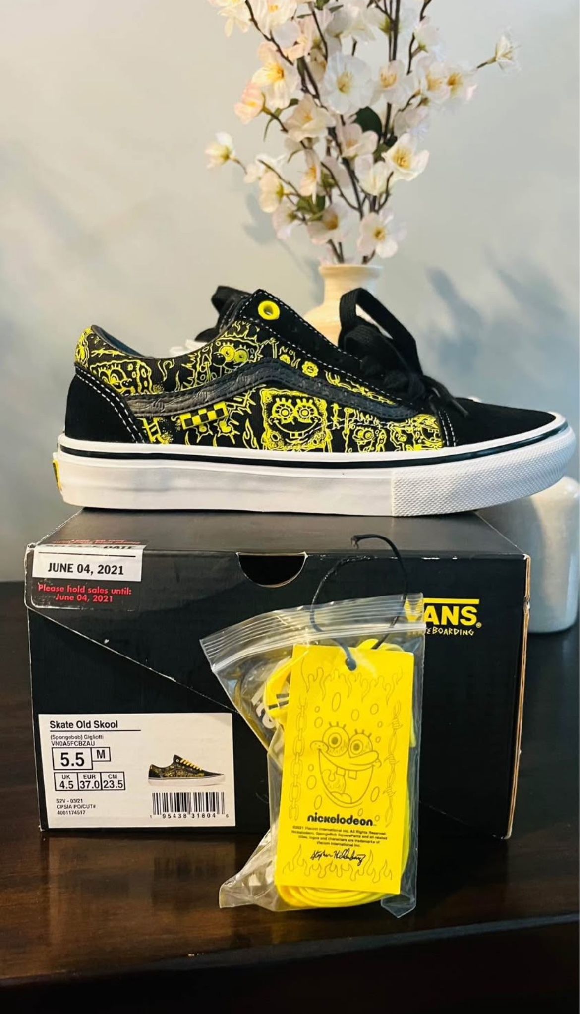 Vans Off The Wall Old Skool SpongeBob