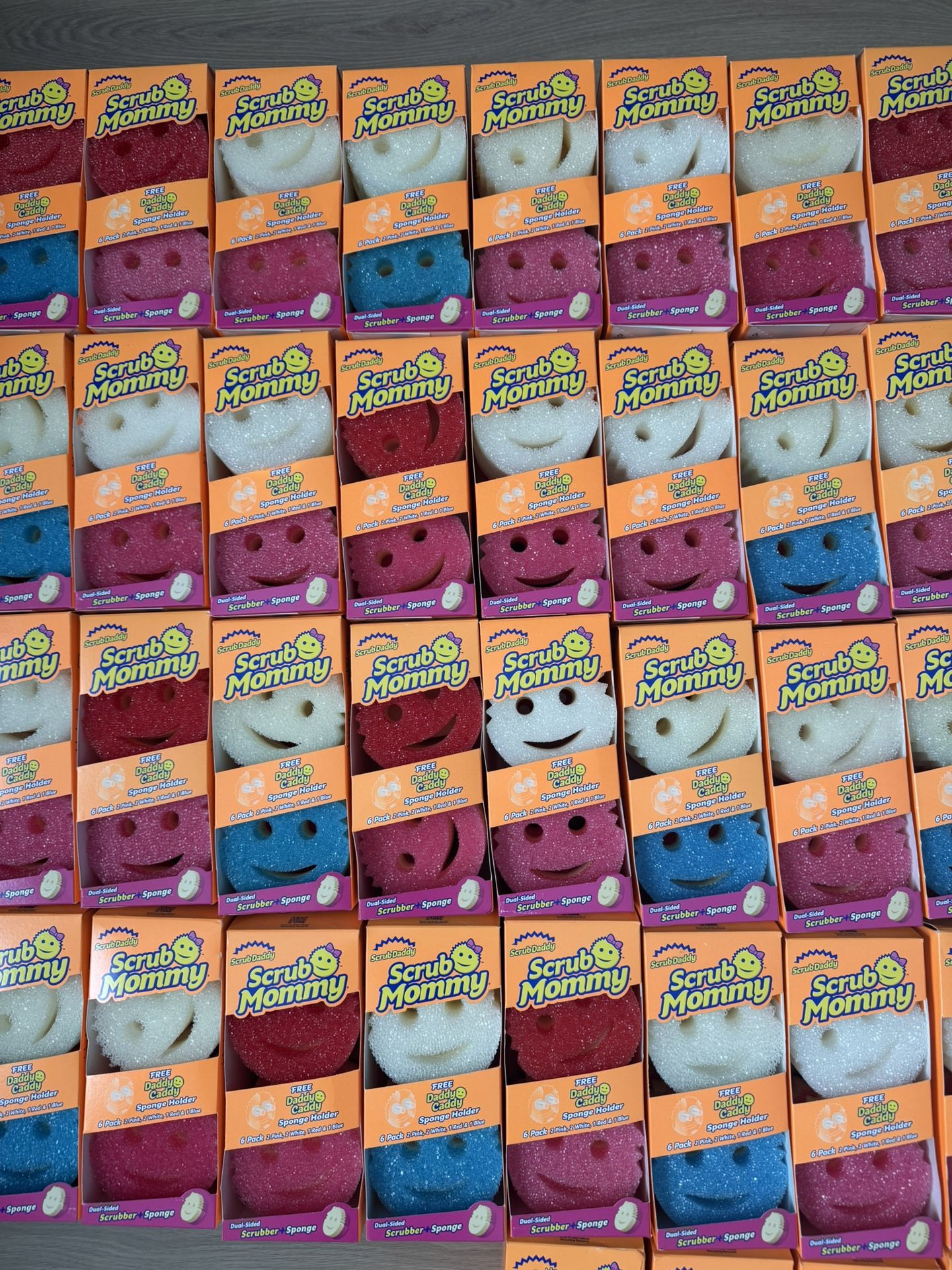 Scrub Mommy 6 Pack + FREE Daddy Caddy