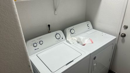 Washer and dryer