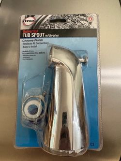 Brand universal tub spout