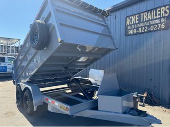 8 x 12 x 4. Dump. Trailer