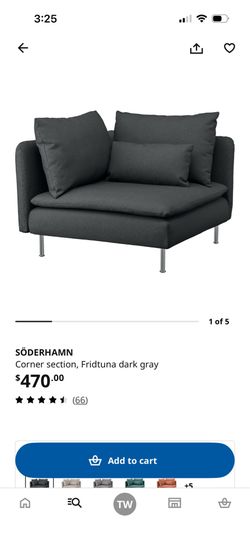 IKEA SÖDERHAMN corner section