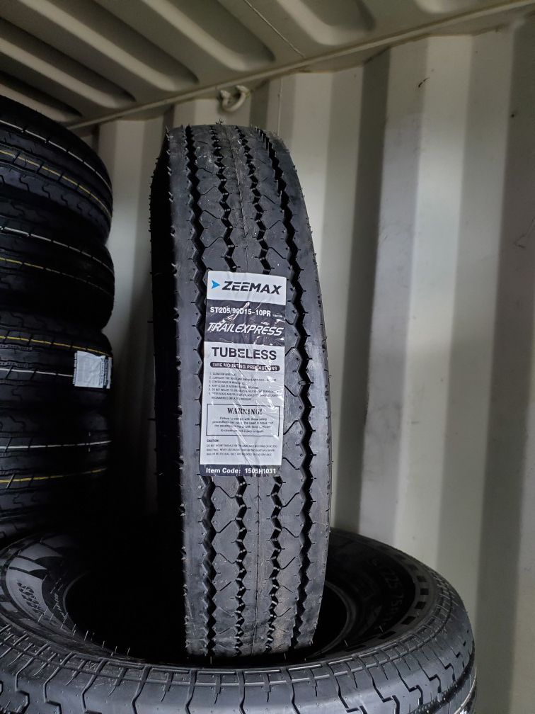 205/90/15 NEW TRAILER TIRES 10PLY FOR 75 DOLLARS EACH