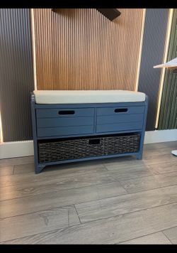 Storage Bench with Cushion