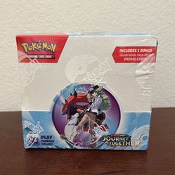 Pokémon Journey Together Enhanced Booster Box New Sealed