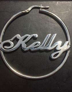 Jelly name Earrings