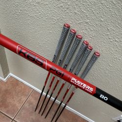 KBS Players Graphite Iron Shafts 80g