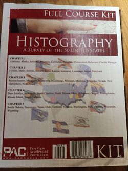 Paradigm Accelerated Curriculum Histography-a survey of the 50 United States set