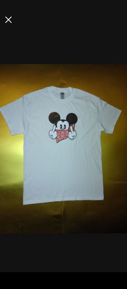 Gangsta  Mickey Mouse Bird Flipper T-$hirt
