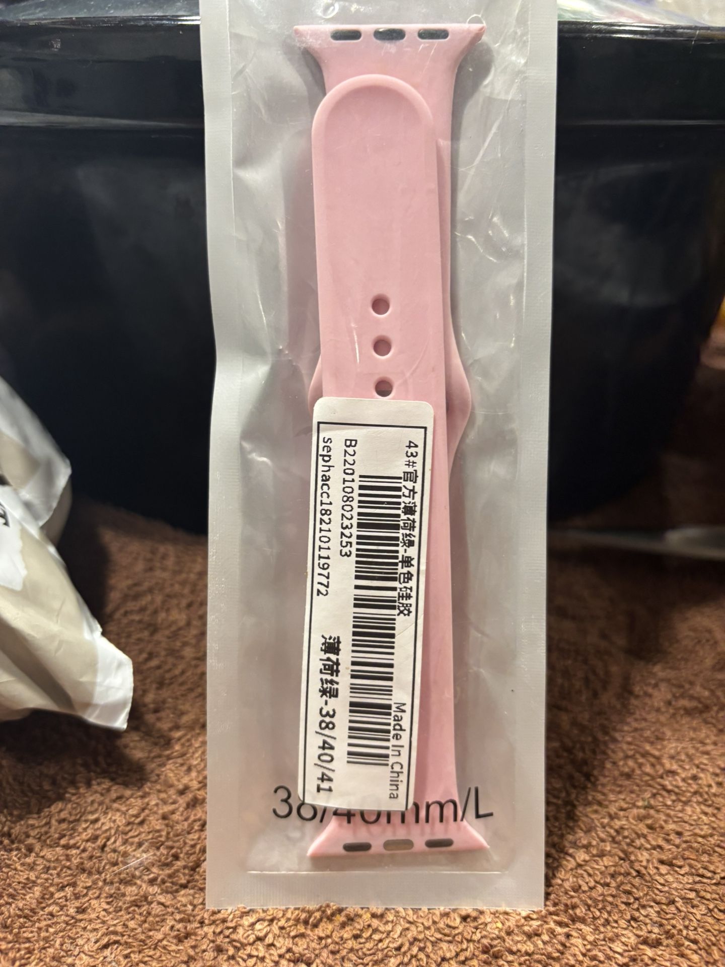 pink apple watch band
