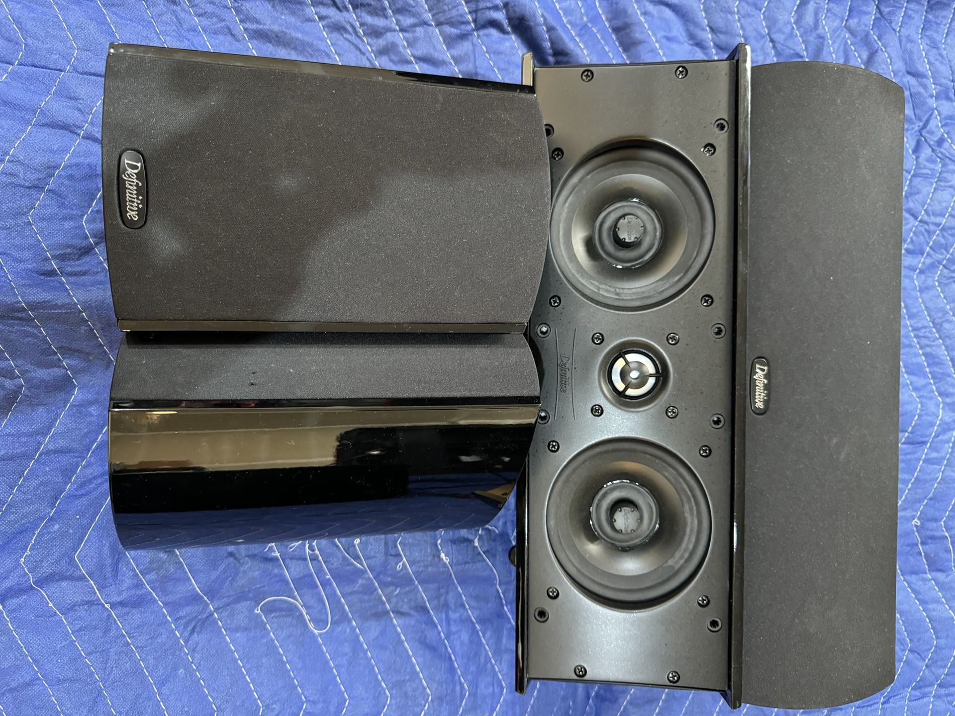 ONKYO AV TX-NR-555+ Definitive 1000 Pro Center+ 2 Pro 800