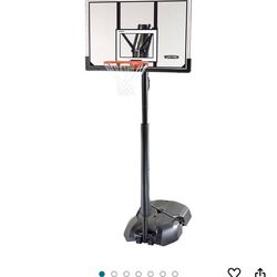 Portable Adjustable Basketball Hoop Shatter Proof.