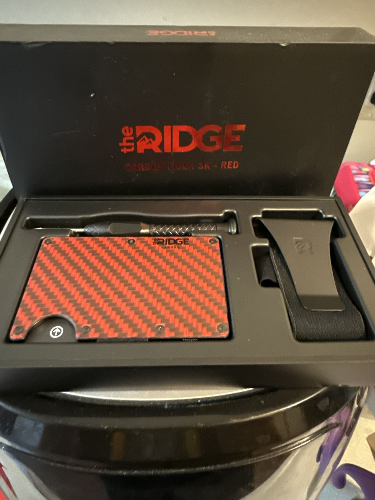 Ridge Carbon Fiber 3K Wallet