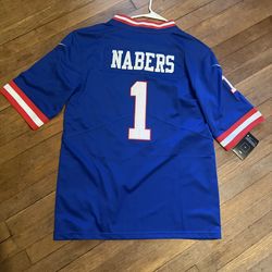 Malik Nabers Stitched Official Jersey