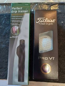 NEW Golf Balls and Grip Trainer