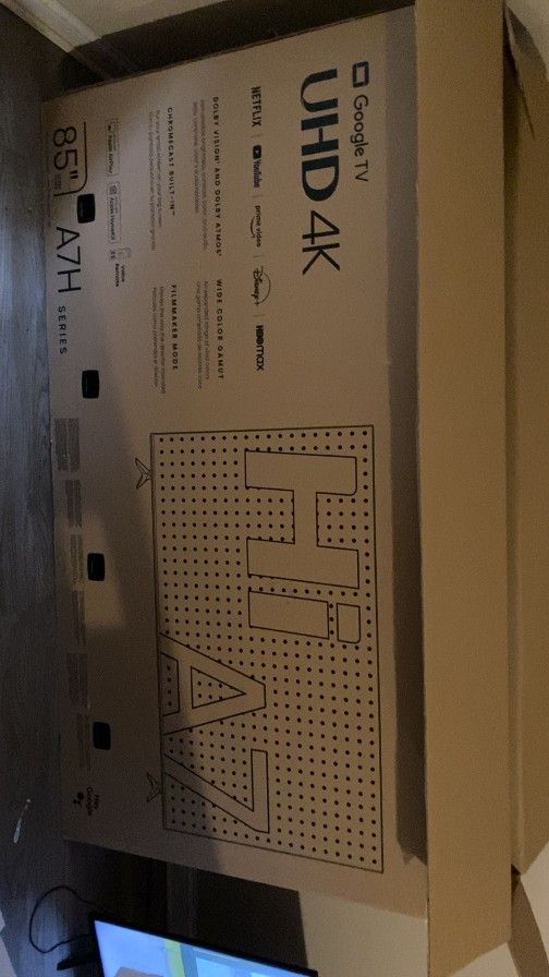 Brand New 85inch Tv